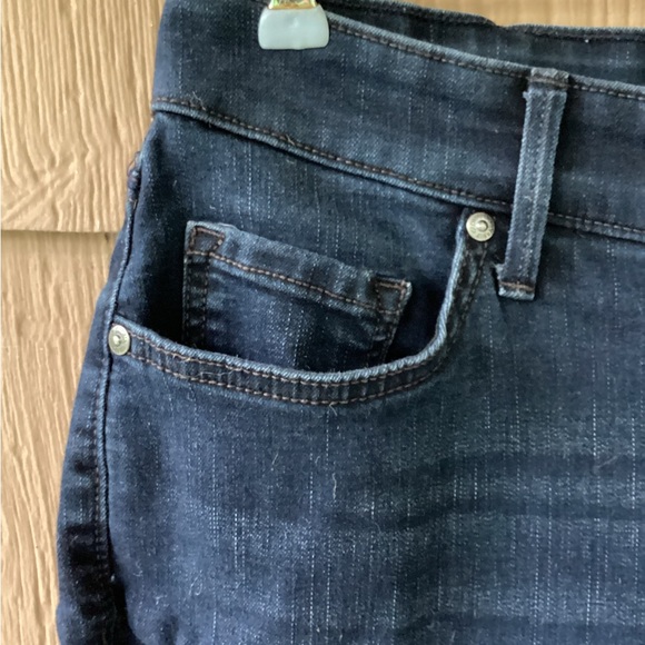 Gloria Vanderbilt Jeans Capris Curvy Blue Logo Buttons 5 Pocket 16W - Picture 4 of 14